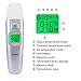SANPU Digital Medical Infrared Forehead and Ear Thermometer for Baby,Kids and Adults with Fever Indicator