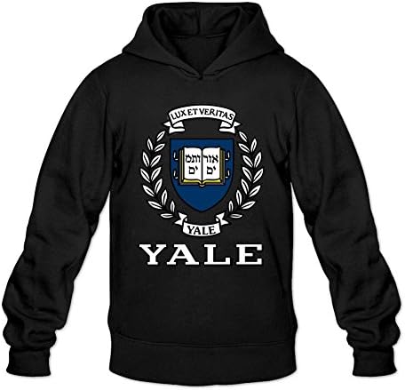 Custom Men's Cool Ivy League University Yale Printed Sweatshirt Pullover Hoodie
