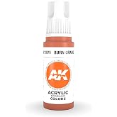 AK Interactive 3rd Gen Acrylic Burn Orange 17ml