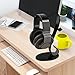 MOCREO Headphone Hanger, Headphone Stand (Black)