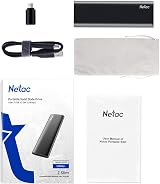 Netac Portable SSD 250GB USB 3.2 Gen 2 10Gbps Type-C External Solid State Drive view 7