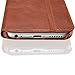 KAVAJ iPhone 6S/6 Case Leather Dallas Cognac Brown - Genuine Leather Cover with Business Card Holder. Slim Fit Flip Case As Premium Accessory for Original Apple iPhone 6S and 6 Doubles As A Wallet.