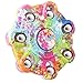 DSSY New Style Round Fidget Hand Toy Fingertip Spinner Stress Relief Anxiety Relief Toy Camo Color (Multicolor 02)
