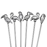 Prodyne BB-6 Bar Birds Martini Picks (Set Of 6)