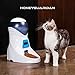 HoneyGuaridan Upgraded A25 Automatic Pet Feeder Food Dispenser with Removable Food Container, Portion Control,Voice Recording and Timer Programmable, 6-Meal for Dogs and Cats & Small Animal