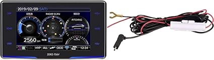 Amazon Co Jp コムテック Gps液晶レーダー探知機 Zero 706v 無料データ更新 移動式オービス ゾーン30対応 Obd2接続 ドライブレコーダー連携 Comtec Zero706v 直接配線コード Zr 02 レーダー探知機用オプション品 長さ約4 0m Acc線 Ig線 直接電源 セット買い 車