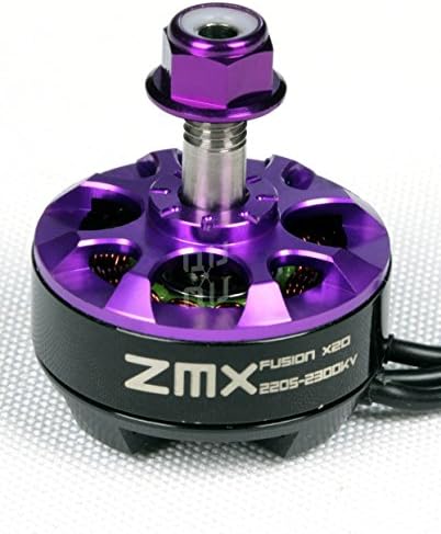Silverdrone ZMX Fusion 2205 2300KV X20 Purple Top Brushless FPV Racing Quadcopter Motor