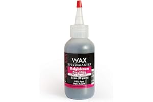 Speedmaster Wax Molybdenum Disulfide Powder MoS2 in 2.5 oz, Ultra Fine Powder with 1.5 Micron