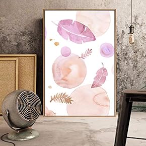 Floating Framed for Living Room Bedroom Watercolor for