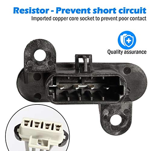 AUTEX Manual HVAC Blower Motor Resistor Compatible with Toyota