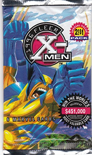 1996 Fleer X-Men Trading Cards Pack