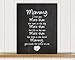 Ocean Drop Designs - “Mommy” Chalkboard Style Typography Art Print - Print ONLY - Perfect Mother’s Day Gift (8”x10”)