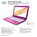 HP Stream 11.6-Inch Laptop Intel Celeron, 2 GB, 32 GB SSD, Orchid Magenta Includes Office 365 Personal for One Year (Discontinued)