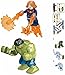 Super Heroes Set, 16 Pieces Minifigures, Fighting with Accessories, Building Blocks Action Figures Toy, Kids Gift zttt