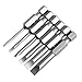 Feamos 6Pcs Flat Head Slotted Tip Screwdrivers Bits 50mm 2.0-6.0mm