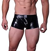 JOCKMAIL Mens Boxer Briefs Men's Underwear Liquid Metallic Hot Body Boxer Swimsuit for Stage Performance and Party Wear