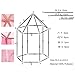 Beebeerun Princess Tent Kids Playhouse Indoor and Outdoor Hexagon Pink Castle Play Tent for Girls