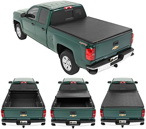 Amazon Com Bestop 1921701 Ezroll Soft Tonneau Cover For 2014 2018 Chevy Gmc Silverado Sierra 1500 2015 2016 2500 3500 6 5 Bed Automotive