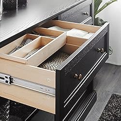 DECORITEN 6 Pair Drawer Slides Full Extension, Soft
