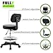Wahson Office Chairs Wahson Tall Drafting Stool, Height Adjustable Rolling Office Chair Work Stool with Back and Wheels for Home Office Workplace Studio, seat Height 19.7-27.5''