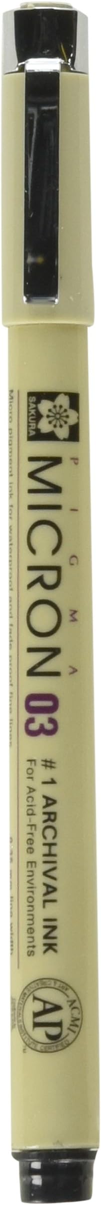 Sakura Pigma Micron Drawing Pen 0.25 mm Black (01)