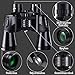 Binoculars for Adults Bird Watching, The E-Shine 10x50 High-Powered Surveillance Binocular HD Binoculars Compact for Easy Focus for Travelling, Hunting, Sports, Concert