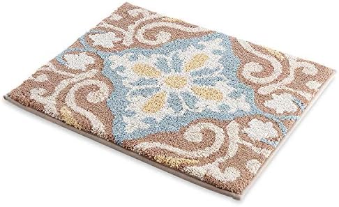 MustMat Stylish Bathroom Sink Rugs and mats 19.6" x 23.6" Soft and Fluffy Little Anti Slip Kids Bathroom Rugs