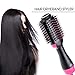 Hot Air Brush, One Step Hair Dryer 3-in-1 Salon Negative Ion Hair Straightener & Curly Hair Comb +Extra Gift Clip Hair Straightener Curler Brush for All Hairstyle