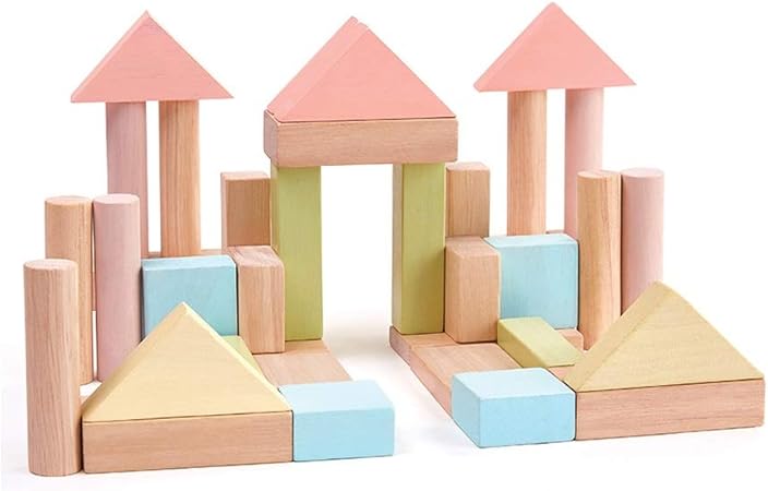bloques de construccion de madera para niños