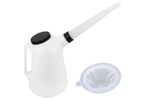 5L Oil Jugs Automotive Fluid Dispenser With Spout Lid & Caps Strong Container Upgrades For Motorcycle Truck Car Automotive Fl