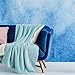 BEDSURE Sherpa Fleece Blanket Twin Size Lt Blue Plush Throw Blanket Fuzzy Soft Blanket Microfiber
