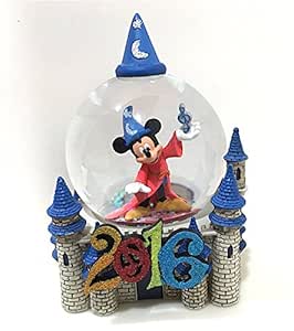 2016 en miniatura de Walt Disney World Mickey Mouse y castillo bola de