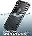Clayco CL-IPHX-Omni-BK [Omni] Full-Body Rugged Case with Built-in Screen Protector for iPhone Xs/X 5.8 Inch 2018 (Black)