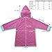 Disney Frozen Umbrella and Slicker Set, Elsa and Anna Little Girl Rainwear Ages 2-7, Dark Purple, Large-Age 6-7