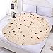 JISUSU Burritos Tortilla Blanket,Tortilla Warmer Blanket Realistic Soft Plush Comfort Round Food Blanket for Boys Girls Adults,Giant Human Taco Blanket-Diameter 60 inches …