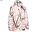 Realtree Storm Seeker AP Pink Camo Zip Up Hoodie Rain Jacket Size L/XL (Lg/XL)