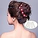 Velscrun 300 Pack Bobby Pins Bun U Shaped Hair Pins Metal Hair Clips for Hair Decoration (Brown)