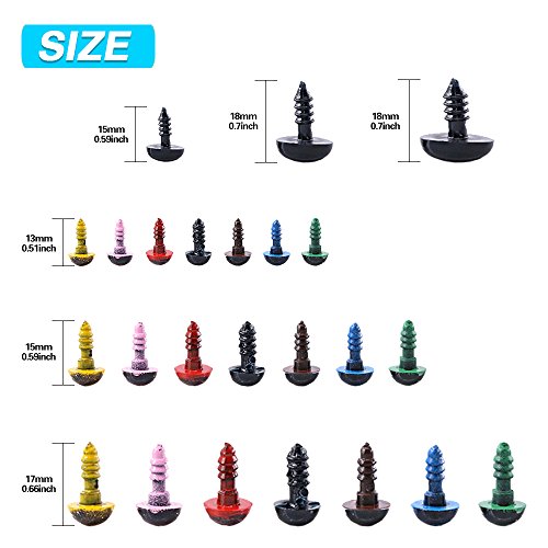 2 Swpeet+240pcs+Plastic+Safety+Washer