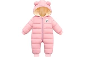 Fumdonnie Cute Baby Boys Snowsuit New Born baby girls Winter Coat Toddler Clothes