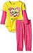 John Deere Baby Girls' Bodysuit and Pant Set, Yellow, 6-9 Months