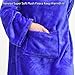 Catalonia Wearable Blanket with Sleeves and Pocket, Soft Comfy Fleece Snuggy Wrap Throws Blanket Robe for Women and Men