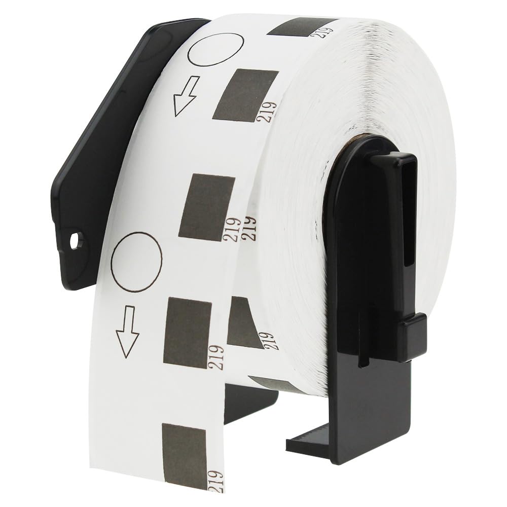 Compatible DK-11219 12mm Round White Thermal Standard Address Labels Compatible with Brother QL-500 550 570 700 710W 720NW 800 810W 820NWB 1050 1100 1110NWB Printers
