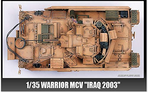 Academy 13201 Warrior MCV Iraq 2003 1/35 Scale Model Kit - Thumbnail 4