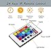 BOHON LED Fairy Lights Battery Operated 2 Pack Multi Color Changing String Lights with Remote, 16 ft 50 LEDs Decorative Siler Wire Lights for Bedroom Wedding Party Indoor (RGB)