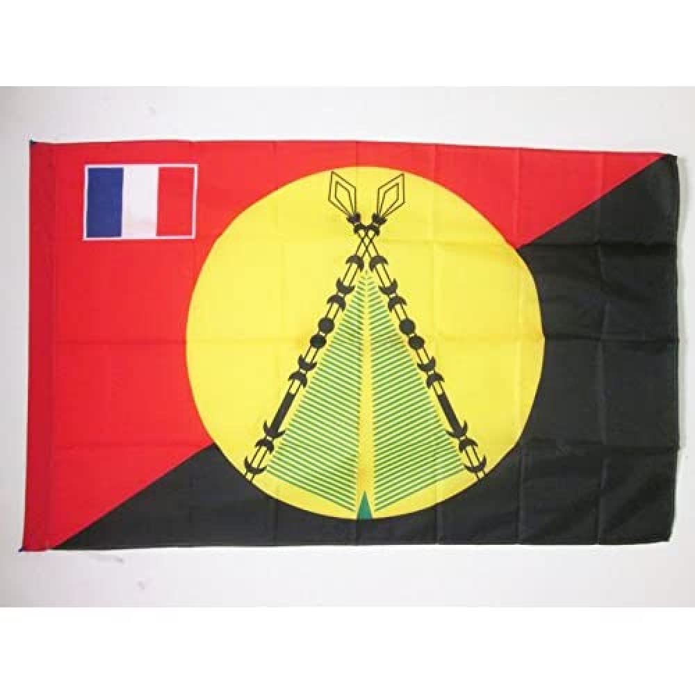 AZ FLAG - Chiefdom of Sigave Flag - 3x5 Ft - Sigavé Banner with Sleeve - 100% Polyester - Fade Resistant - Vivid Colors - 3' x 5' Feet - 150x90 Cm
