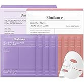 BIODANCE Luxury Holiday Duo: Caviar PDRN & Bio Collagen Real Deep Overnight Gel Mask for Plumping Hydration, Firming for Glass Skin, Korean Skin Care, Valentines Day Gifts for Her, Skin Care Set