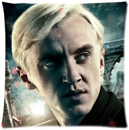 Every New Day Harry Potter Draco Malfoy Unique Custom Zippered Pillow Cases 18x18 inches(45x45cm) (Two sides)