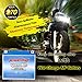 Powermall YTX20L-BS 12V 18Ah SLA AGM High Performance Rechargeable Replacement 20L-BS ETX20L CYTX20L-BS GTX20L-BS For Polaris Kymco Kawasaki Yamaha Motorcycle ATV UTV snowmobile