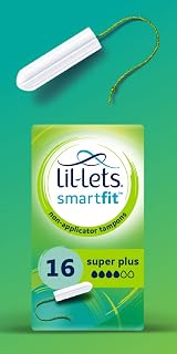 Lil-Lets Non-Applicator Super Plus Tampons 16 Count SmartFit Plant-Based view 2