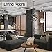 KingSo Industrial Metal Pendant Light, Spherical Ceiling Light Globe Hanging Light Fixture for Kitchen Island Dining Table Bedroom Hallway